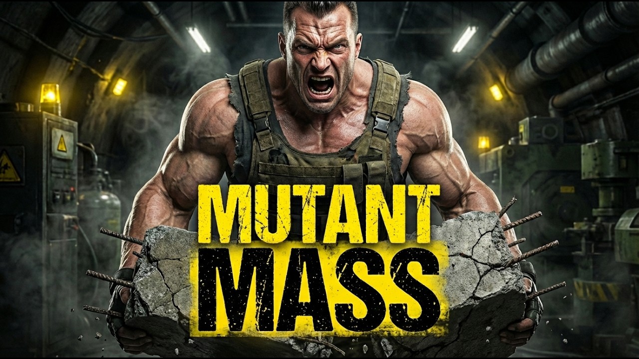 MUTANT MASS ☣️ 130 BPM Industrial Bodybuilder Music | Aggressive Phonk Metal