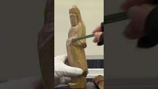 木彫り　彫刻 Buddhist Statue Carving Challenge 6222: 