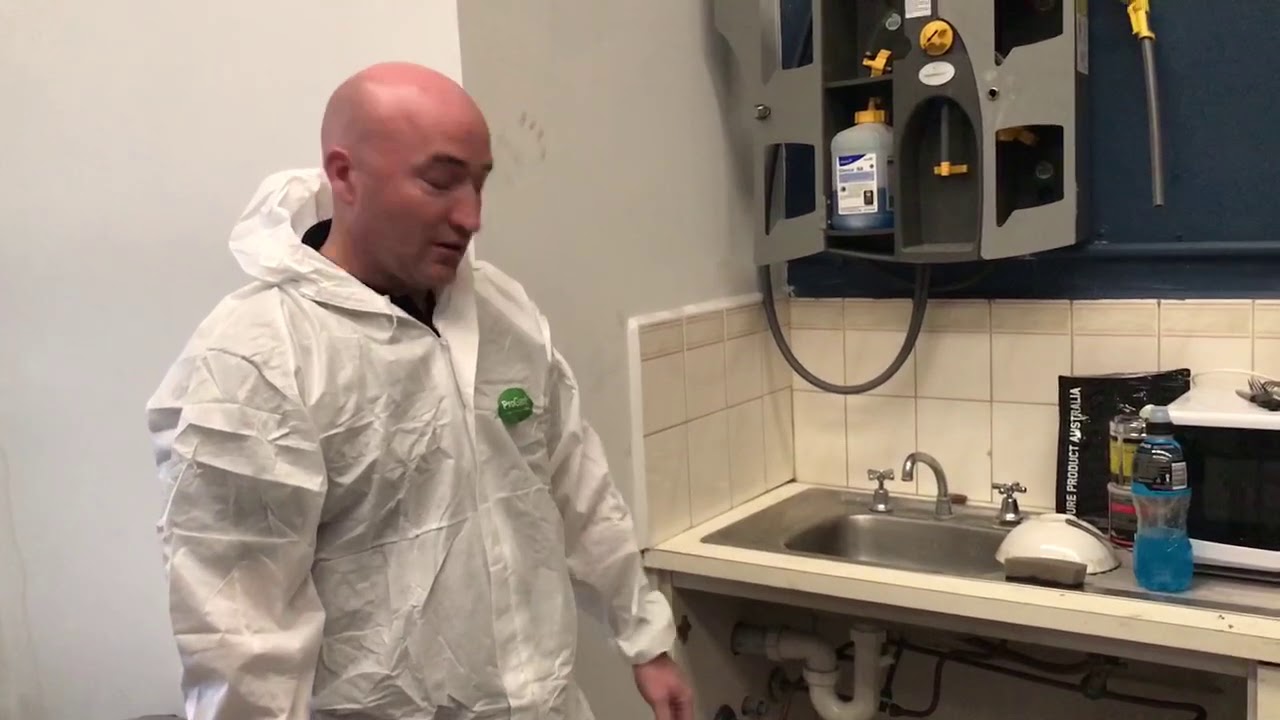 Set up a containment area to stop hidden mould from spreading through your house