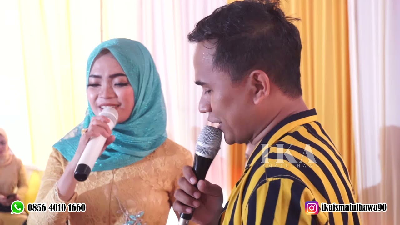 Duet Kocak Lupa Lirik Dan Lupa Mawal- Cover By Mujab&Ika Oyoun El Alb (عيون القلب) Ika Entertainment