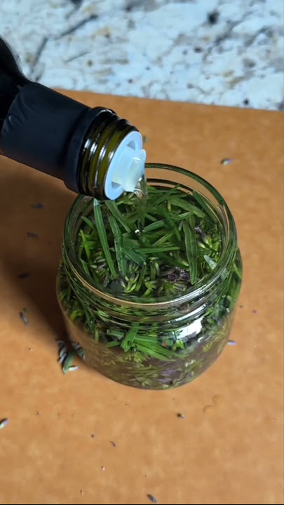 Let’s make soothing lavender oil.