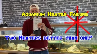 Aquarium Heater Fails! - Why Two Heaters Are Better Than One - Turtle Time - Episode #7