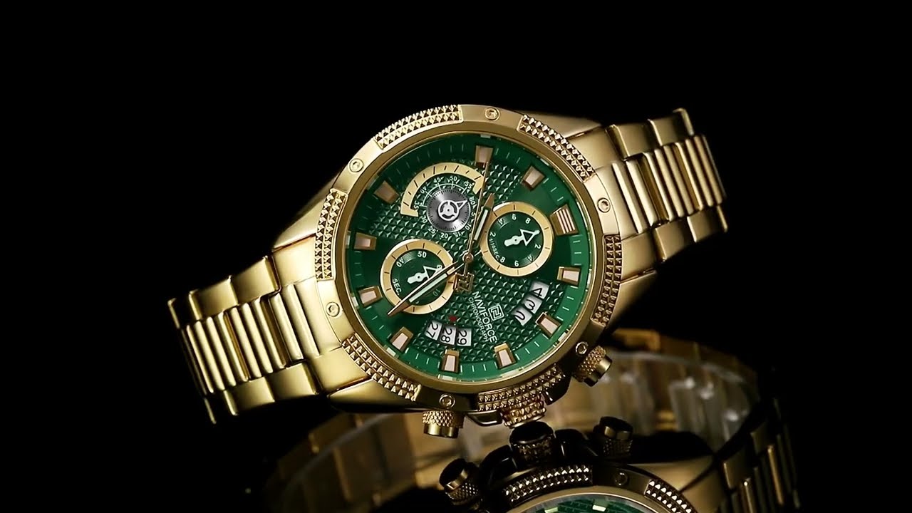 LATEST DESIGN OF 2022丨NAVIFORCE Men's Watch NF8021 Chronograph Quartz Watch