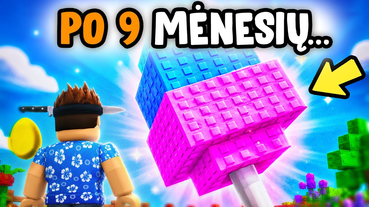 Sugrįžau į Grow a Garden po 9 mėnesių!