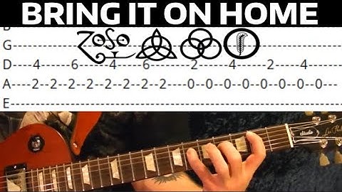Bring It On Home - Led Zeppelin - Guitar Lesson With Tabs