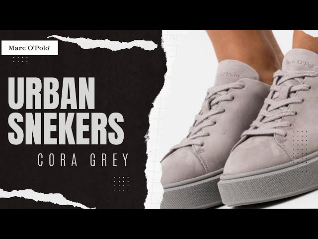 Sleek Sophistication: Marco Polo Cora Grey Suede Leather Sneaker Review |  Unmatched Style \u0026 Comfort - YouTube