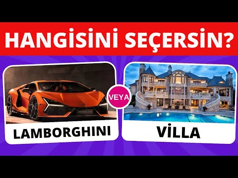 Hangisini Tercih Edersin?🤔 Dünyanın En Zor Seçimleri💎🤑 LÜKS Özel💸💰