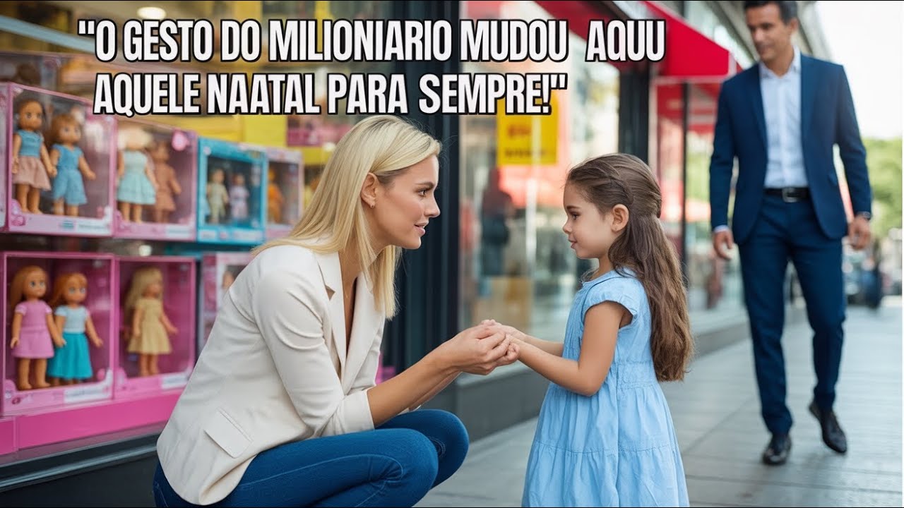 REVELADO: O que um Milionário fez ao ouvir a filha dizer que NÃO GANHARIA sua boneca de Natal!