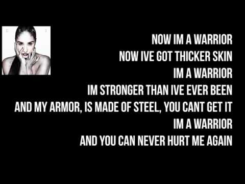 Demi Lovato  Warrior LYRICS  YouTube