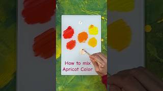 How to Mix Apricot Color