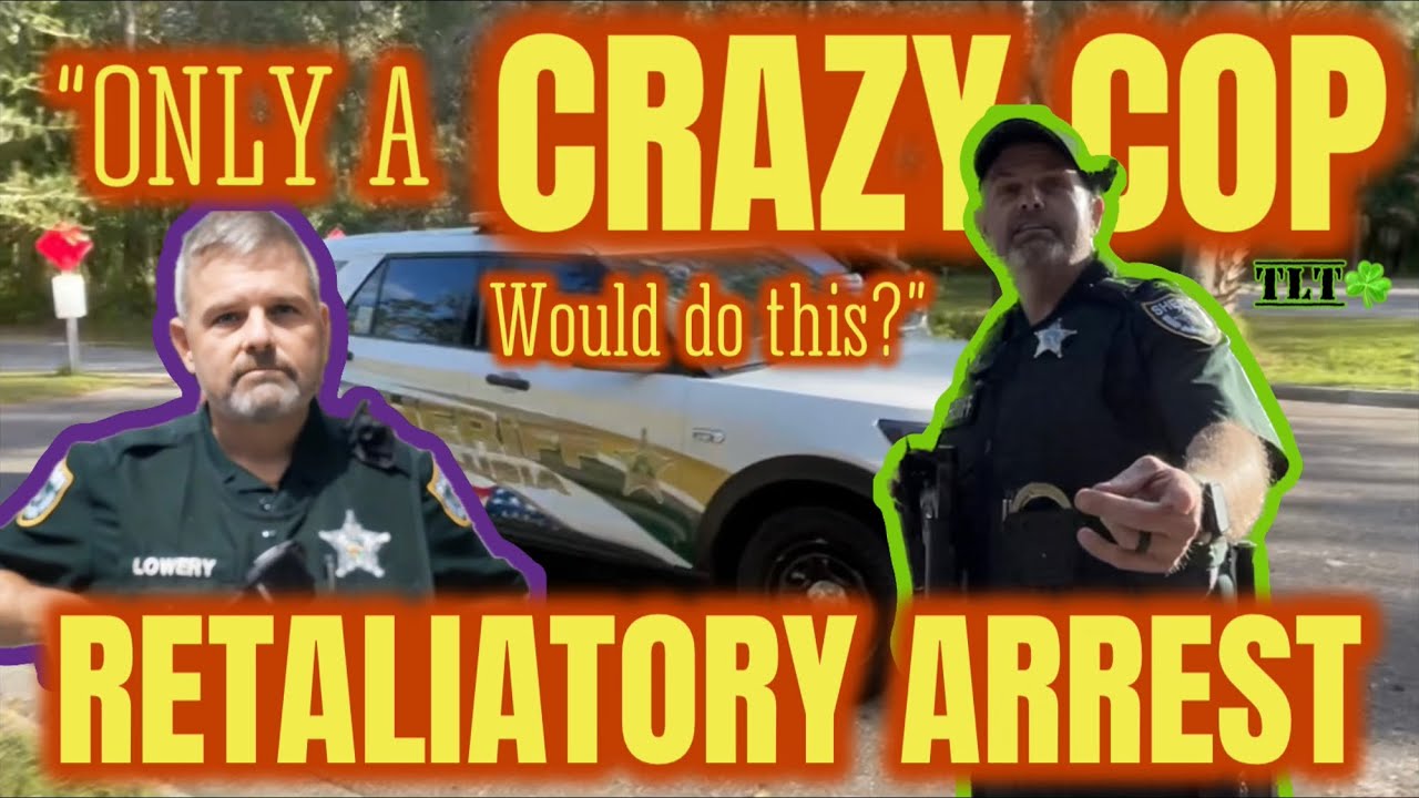 Cop agrees his actions were CRAZY, knowingly made false arrest. - YouTube