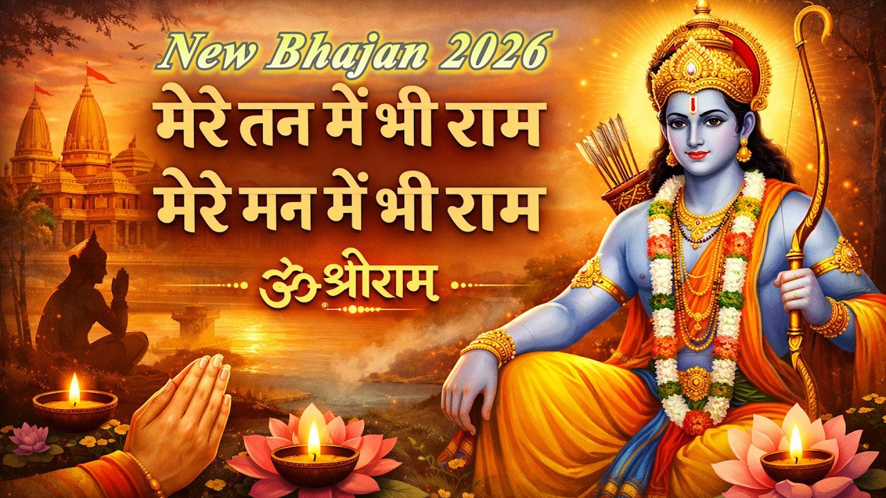 मेरे तन में भी राम, मेरे मन में भी राम | New Ram Bhajan 2026 | Vaikunth Vibes | #trending #bhajan