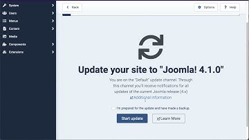 How to upgrade your Joomla site to the Latest version