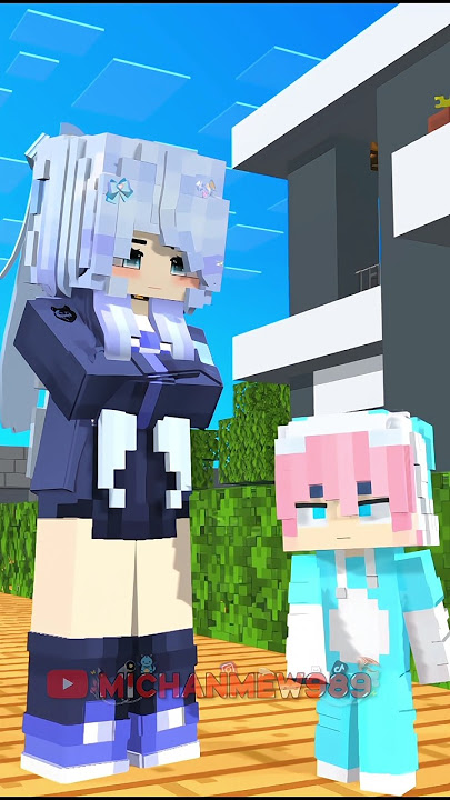 iPad Anak! @Aliana_36 Momon and Atun Minecraft Animation Indonesia | #minecraft #shorts