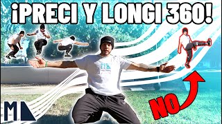 TUTORIAL DE PARKOUR #19 / SALTO DE PRECI 360º + LONGI 360º ✅