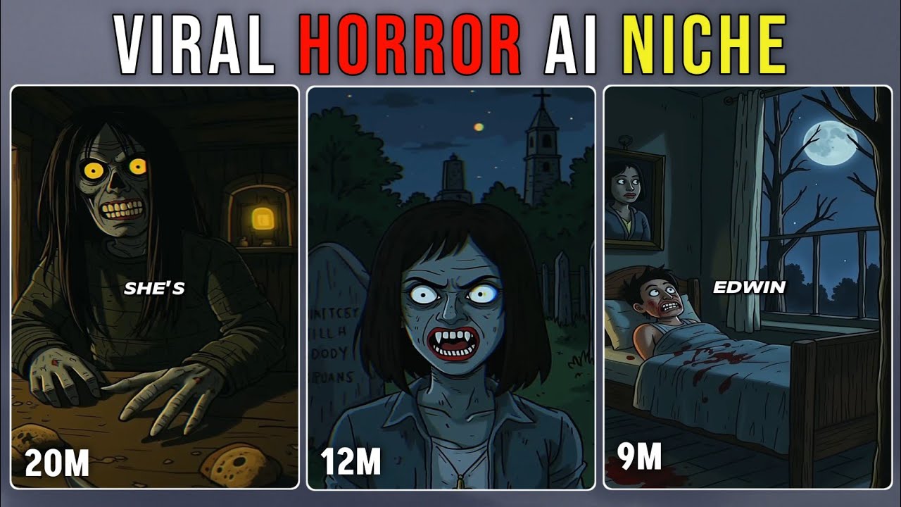 How To Make Viral Horror Short With Ai | 😱Viral Horror Ai Short Video Kaise Banaye