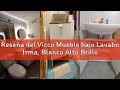 Reseña del Vicco Mueble bajo Lavabo Irma, Blanco Alto Brillo, 80 x 59 cm