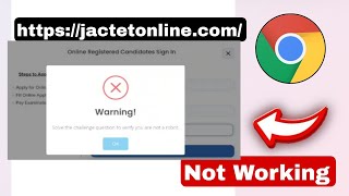 jtet old registration login issue ! Solve the challenge question to verify you are not a robot.