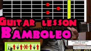 Gipsy Kings - Bamboleo (Guitar lesson, flamenco)