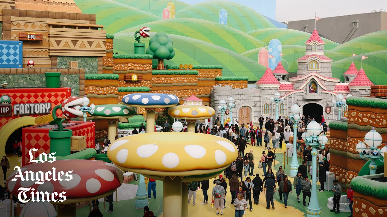 Miyamoto leads fans through Super Nintendo World—and it looks