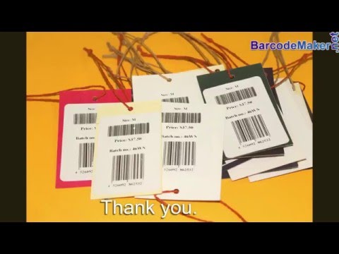 How to design barcode labels using Barcode Maker Software
