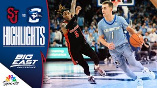 St. John's vs. Creighton | COLLEGE BASKETBALL HIGHLIGHTS | 12/31/24 | NBC Sports