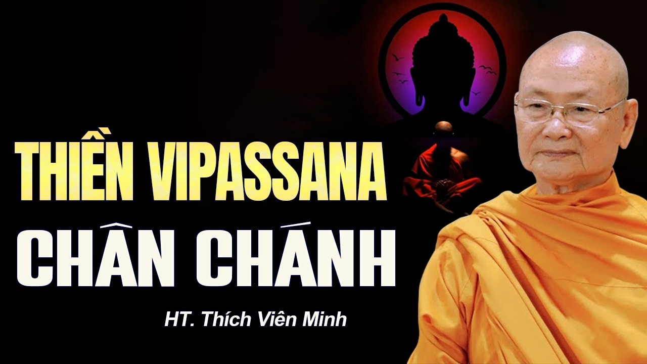Thiền vipassana, ta đang tu hành đúng chưa? - HT. Viên Minh Khai Thị.
