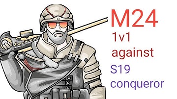 pubg tdm/M24 1v1 against S19 conqueror