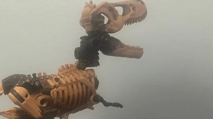 Paleotrex stop motion transformation