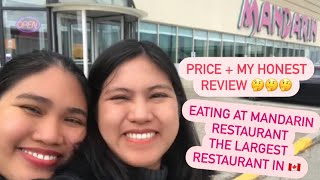 LARGEST BUFFET IN CANADA Mandarin Restaurant Food Review Vlog