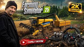 Farming Simulator 25 Türkçe | Yerli ve Yabancı Modlarla Serbest Çiftlik Kuruyoruz! (Modlu Gameplay)