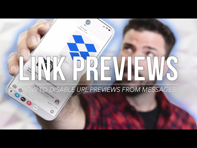 The Trick to Disabling Link Previews for URLs in Your iPhone's