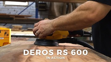 The Mirka Deros RS 600 in Action