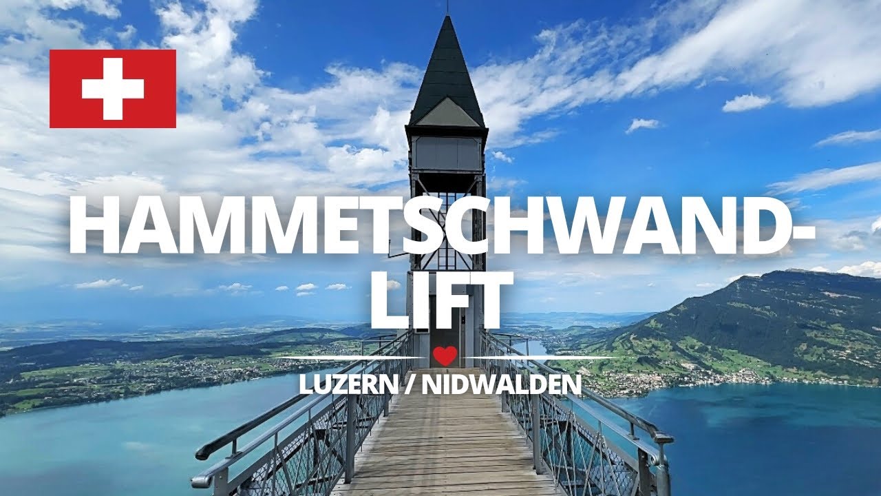 HÖCHSTER Freiluft-Aufzug Europas | Hammetschwand-Lift | Switzerland Travel Ep. 1