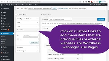 How to Create a PDF Link on the WordPress Menu