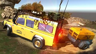 Truck Revolution Offroad 2  - British Truck 4x4 - Dangerous Mountain Road -  Gameplay Android screenshot 5