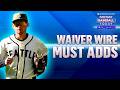 Waiver Wire MUST ADDS! Colt Emerson, Roki Sasaki & Merrill Kelly! | Fantasy Baseball Advice