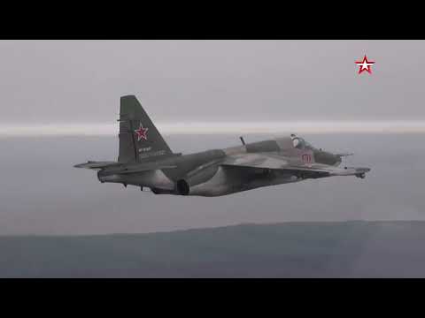 Super Frogfoot flights: unique aerobatics footage of Su-25SM3 attack aircraft