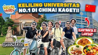 KANTINNYA 5 LANTAI!? WASEDABOYS KELILING UNIVERSITAS NO.1 DI CHINA! KAGET😱 | WORLD TRIP 32