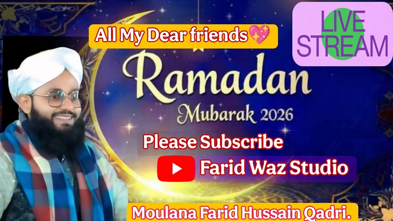 Farid Waz Studio live, Ramadan special live