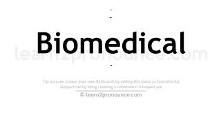 Произношението на Biomedical | Определяне на Biomedical screenshot 5