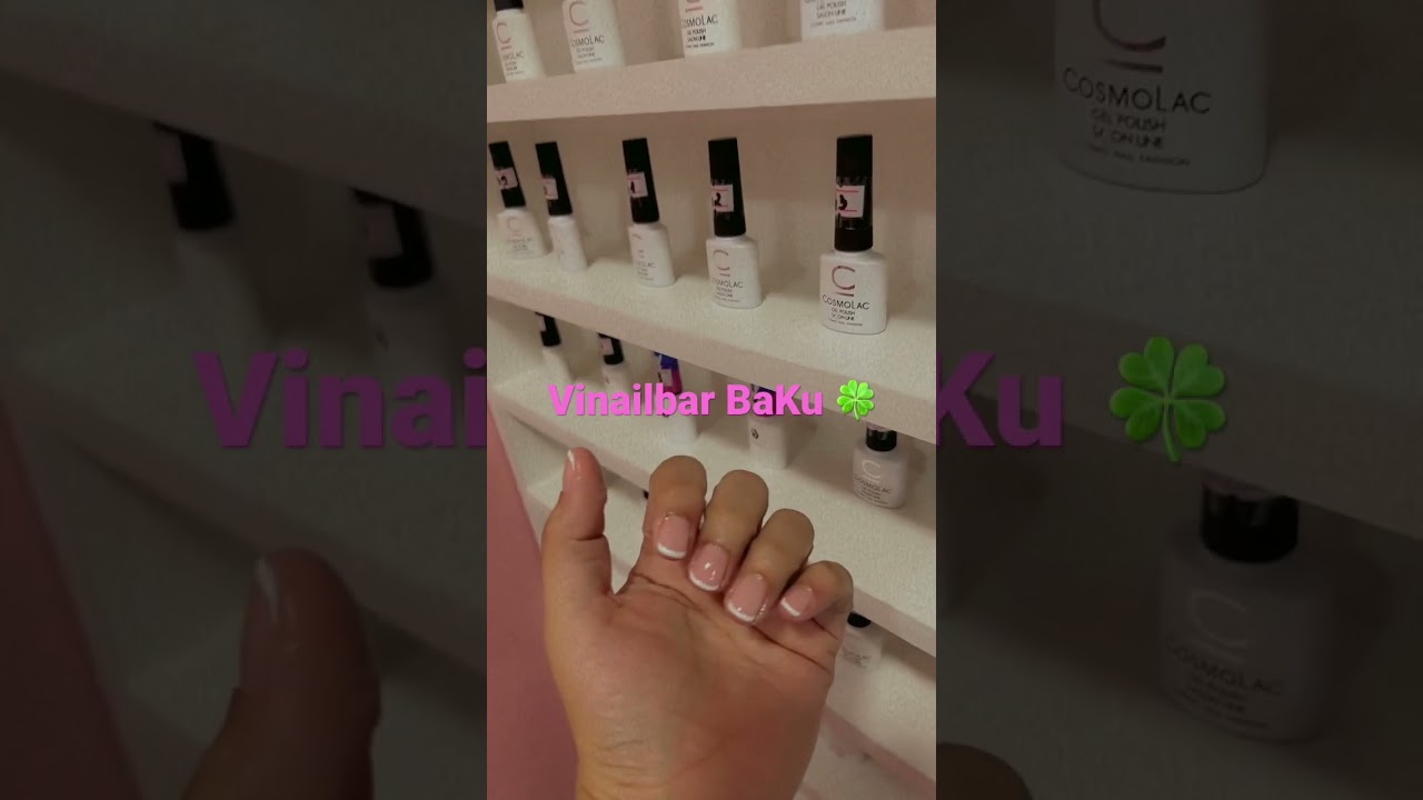 Feedback from customer / Vinailbar Baku / Nail salon in BaKu , Azerbaijan 🍀