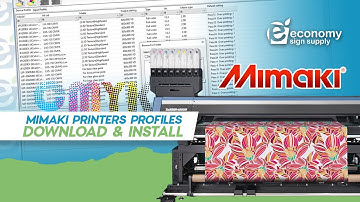 Rasterlink Link 6 Plus Download and Install Mimaki Printers Profiles