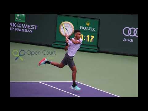 IW 2019 –   Nishioka beats Auger Aliassime