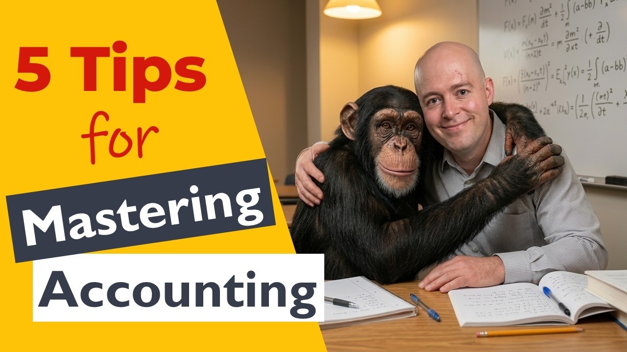 YouTube thumbnail for “Five Tips for Mastering Accounting” by Edspira