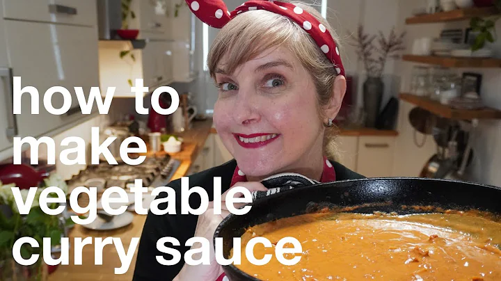 How to Make a Vegetable Curry Sauce: basic curry sauce