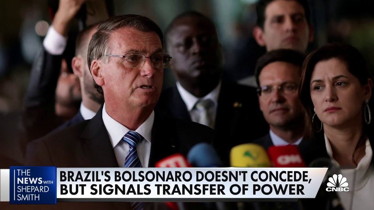 ⁣Brazil's Bolsonaro refuses to concede presidential race in spite of loss