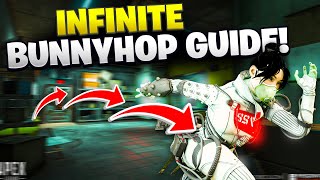 How to INFINITE BUNNYHOP! (FULL DETAILED GUIDE) MAX SPEED! Apex Legends Mobile