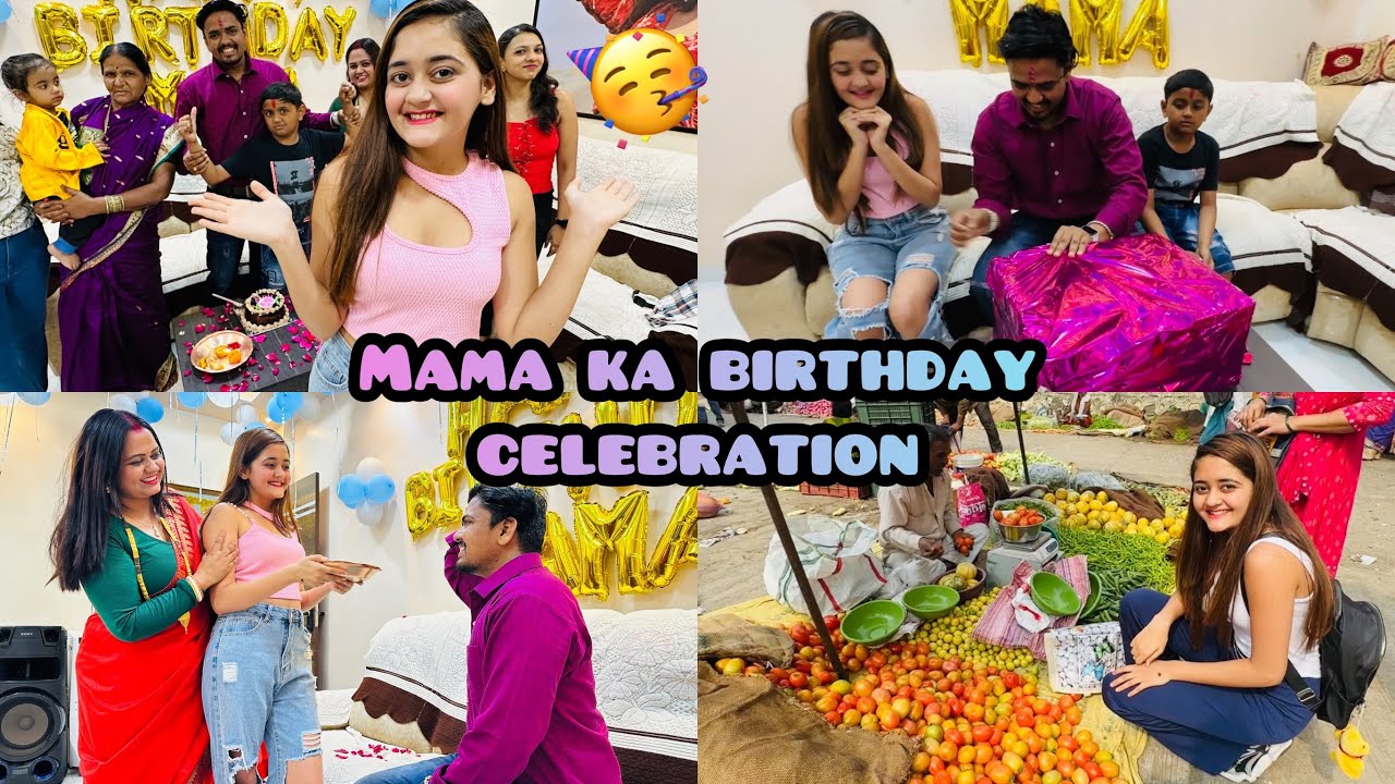 Bindass Kavya Gifted Surprise iphone to Mama 🥳 Mama ka reaction kya hoga? Birthday Celebration