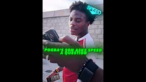 POGBA’S SON ASKS ISHOWSPEED: RONALDO OR MESSI!? #ishowspeed #pogba #ronaldo